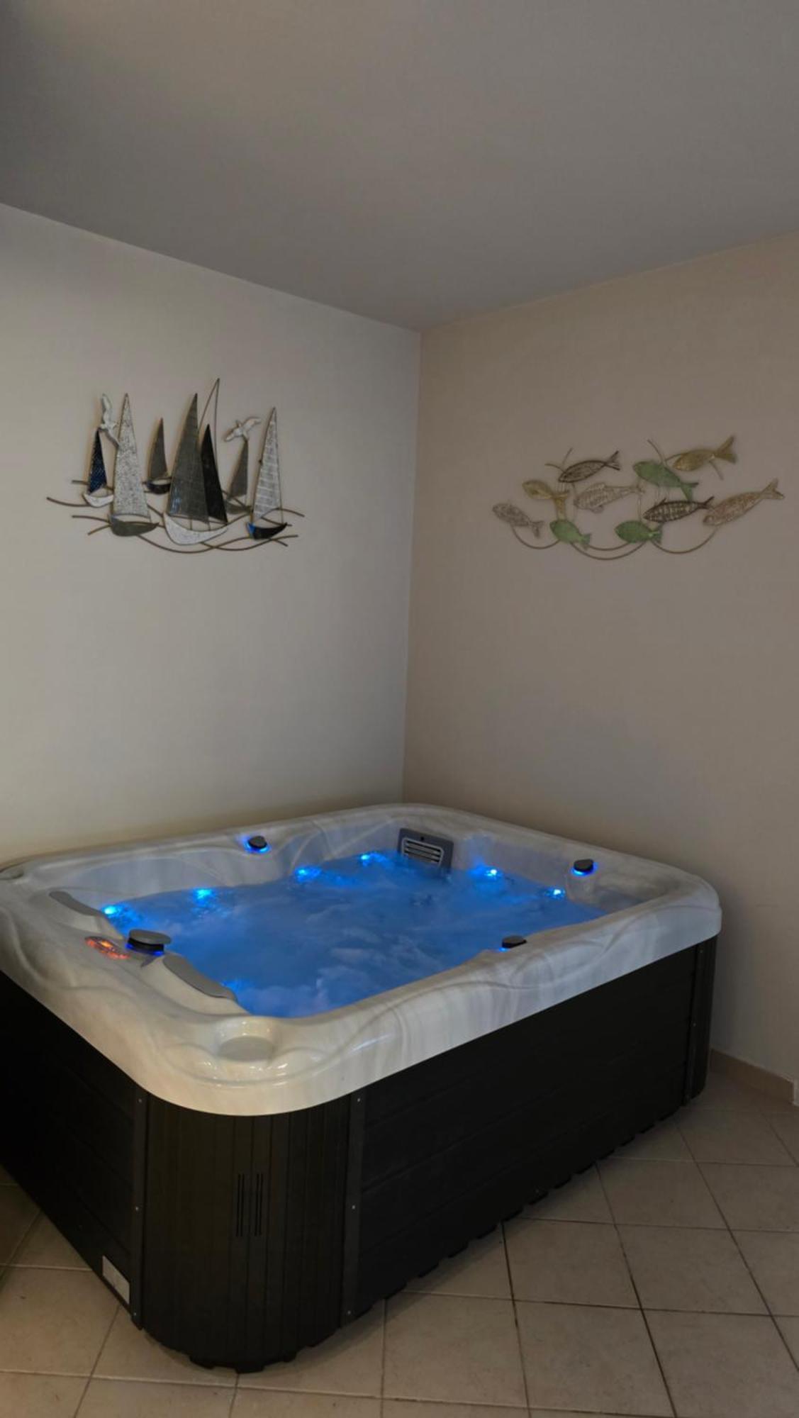 Blue Dolphin Apartment - Private Indoor Pool, Jacuzzi, Garden سبليت المظهر الخارجي الصورة